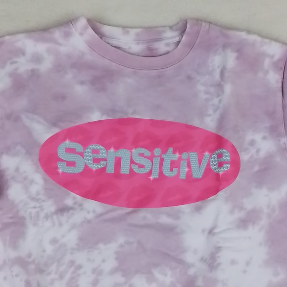 NIP REVOLVE BSR Samii Ryan‎ Sensitive Sweatshirt Size X Large in Pink Cloud - Picture 4 of 9